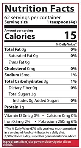 AIM Redi Beets for beet juice supplementation 8.8 oz (4 Pack) Pure juice product minimal fiber present