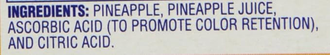 Dole Tidbits in 100 Percent Pineapple Juice 16 Count