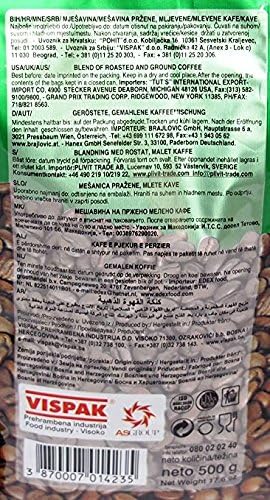 Vispak Zlatna Dzezya Ground Coffee (Pack of 2)