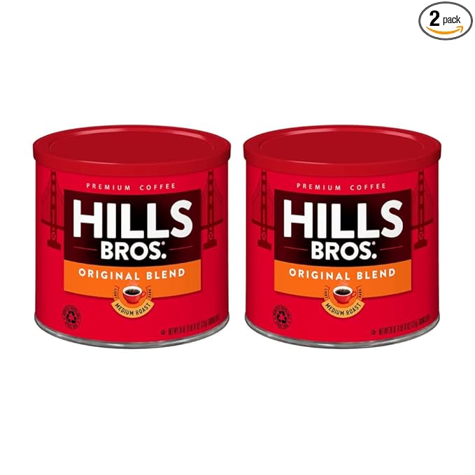 Hills Bros. Original Medium Roast Coffee (26 Ounce (Pack of 2))
