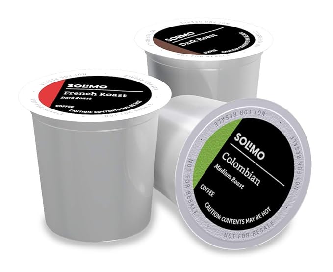 Amazon Brand - Solimo Variety Pack Coffee Pods Compatible with Keurig 2.0 K-Cup Brewers 100 Count (Pack of 2)
