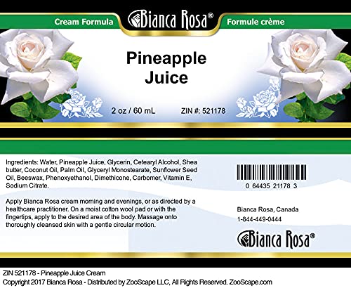 Bianca Rosa Pineapple Juice Cream (2 oz ZIN: 521178)