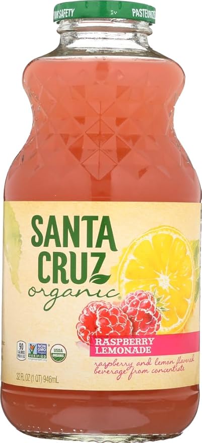 Santa Cruz Organics Raspberry Lemonade 36x 32OZ