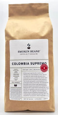 5-Pound Colombia Supremo Unroasted Green Arabica Coffee Beans Fresh Current Crop Specialty Grade Roast the Beans Yourself at Home on Your Roasting Equipment Prior to Using for Brewing Coffee