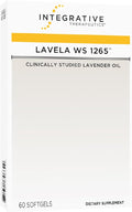Integrative Therapeutics Lavela WS 1265 - Lavender Essential Oil Supplement for Sleep &amp Stress Support* - Dairy-Free - 60 Softgels (60 Servings)