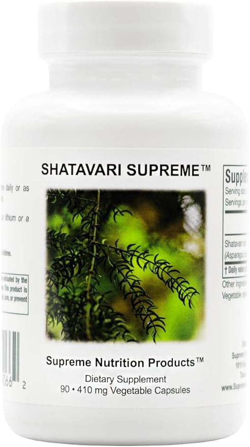 Supreme Nutrition Shatavari Supreme 90 Pure Shatavari Root Vegetarian Capsules