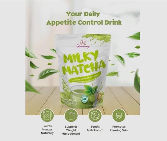 Cris Cosmetics Milky Matcha Glutathione and Collagen Drink 10 Sachets