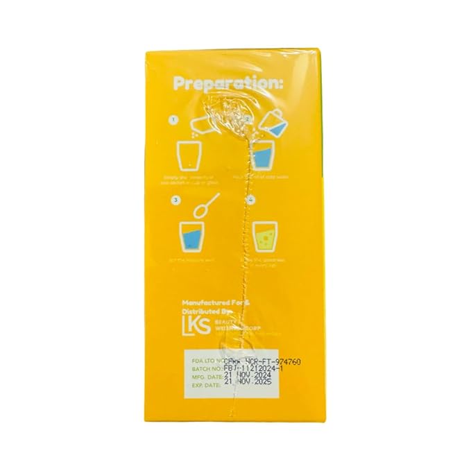 Hello Bloom Glow Reduced L-Glutathione Powder Juice Drink (10 Sachets x 18g Lemon Cucumber)