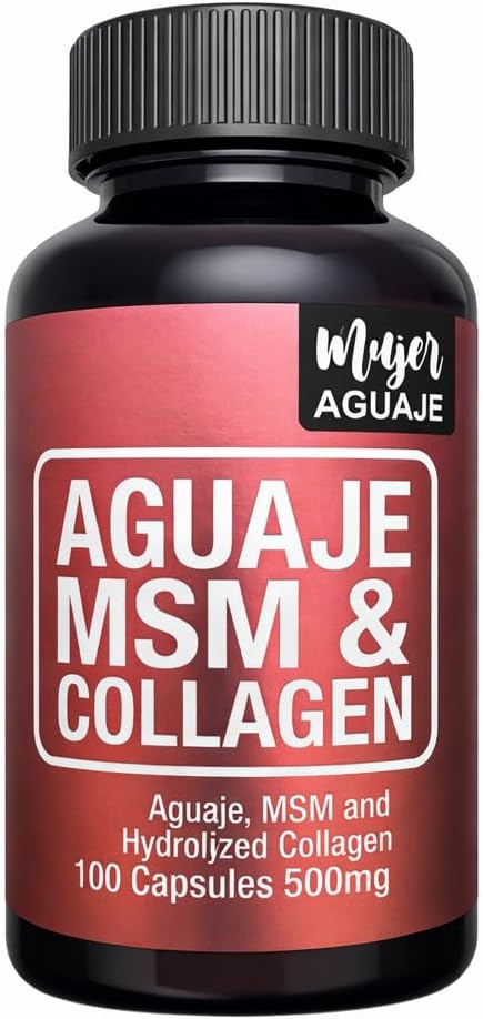 | Collagen + MSM + Aguaje | Peruvian Superfruit Beauty Support for Skin Hair &amp Feminine Shape