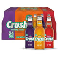 Crush Soda Variety Pack 12 oz Glass Bottles (Pack of 24)