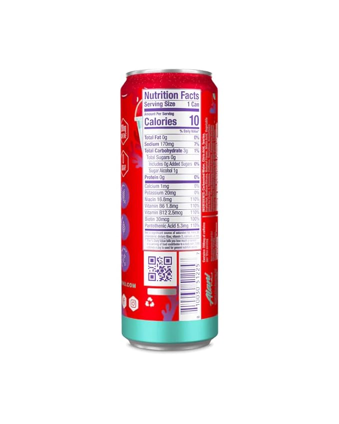 Alani WINTER WONDERLAND BREEZEBERRY &amp CHERRY SLUSH Variety Pack (Pack of 18) | Sugar-Free Low-Calorie Energy Boost Drink 12 fl oz | Winter Limited Edition