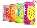 Sparkling Prebiotic Soda Starter 4-Pack w/Gut Health &amp Immunity Benefits Beverages w/Apple Cider Vinegar Seltzer Water &amp Fruit Juice Low Calorie &amp Low Sugar Drinks 12oz Pack of 4