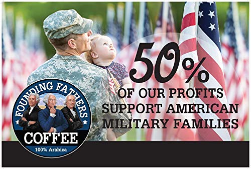 Founding Fathers Coffee Colombian Single Serve 80 Count (Compatible with Keurig 2.0)