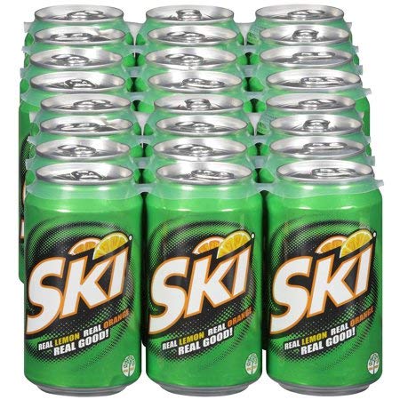 Ski Citrus Soda 12 oz (24 Cans)
