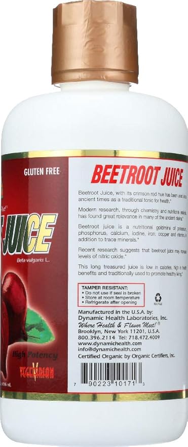 Dynamic Health Certified Organic Tart Cherry Juice Concentrate 32 fl oz