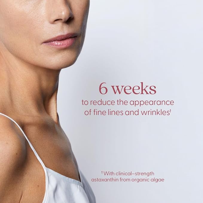 New Chapter Daily Skin Renewal Supplement Clinical-Strength Astaxanthin for Youthful Skin Care + Collagen Protection with Vitamin C Vitamin A E &amp Zinc - 30 Capsules