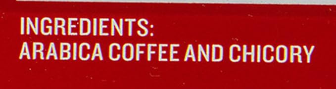 French Market Coffee &amp Chicory Dark Roast Ground Coffee12oz Can(Pack of 2)