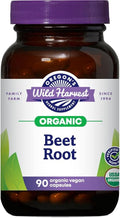 Oregon's Wild Harvest Organic Beet Root Capsules – 90 Vegan Capsules – USDA Certified Organic Beet Root Powder – Non-GMO Gluten-Free Dairy-Free Soy-Free – Grown in North America – Made in The USA