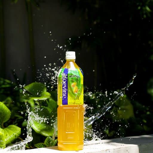 ALOEVINE Aloe Vera Drink 50.7 oz. 6 Pack (Mango)