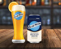 Blue Moon Non Alcoholic (Pack of 12) (Half a Case) Belgian White Style Brew Cans 12oz 355 ml Per Can (Includes 12 Individual 12oz Cans) Malt Beverage NA Beer Zero Alcohol