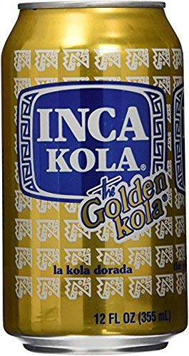 Inca Kola Golden Carbonated Beverage Soda - la kola dorada - 12 oz cans - 12pk - SET OF 3