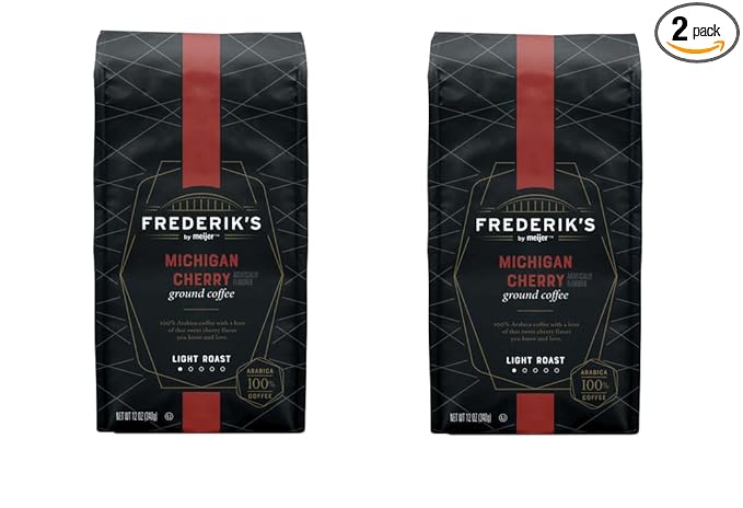 Pack of 2 Michigan Cherry Ground Coffee 12 oz