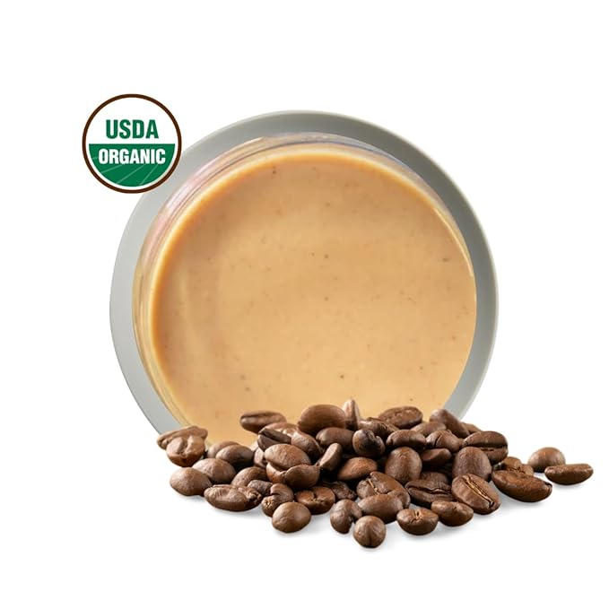 3 LBS Coffee Bean Butter- USDA Certified Organic Cold Pressed Unrefined from Brazilian Coffee Beans