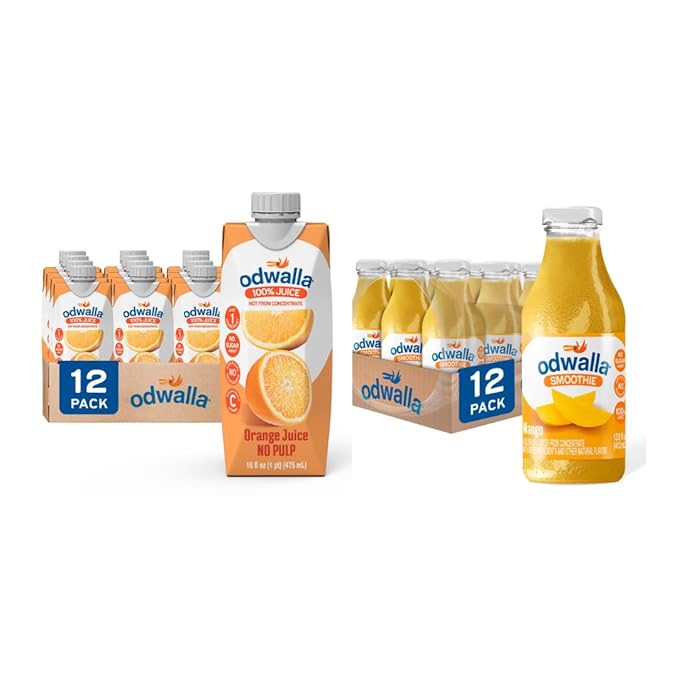 Odwalla Orange Juice and Mango Smoothie