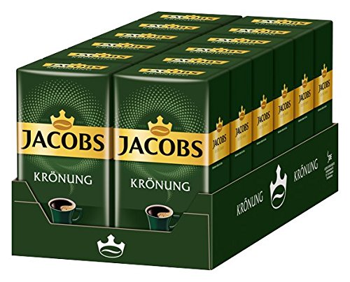 Jacob's Kronung Ground German Coffee 17.6 oz 12 count