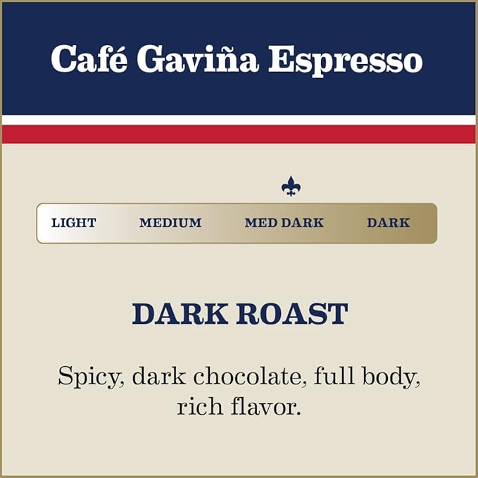 Café Gaviña Espresso Coffee Fine Ground Dark Roast 100% Arabica 6 x 10 oz Bricks