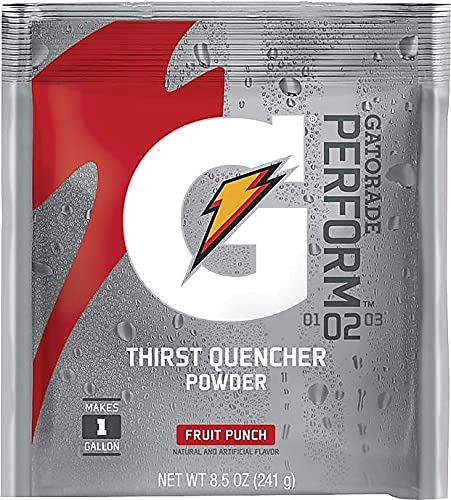 Gatorade 8.5 Ounce Instant Powder Concentrate Packet Lemon Lime Electrolyte Drink - Yields 1 Gallon (40 Packets Per Case)