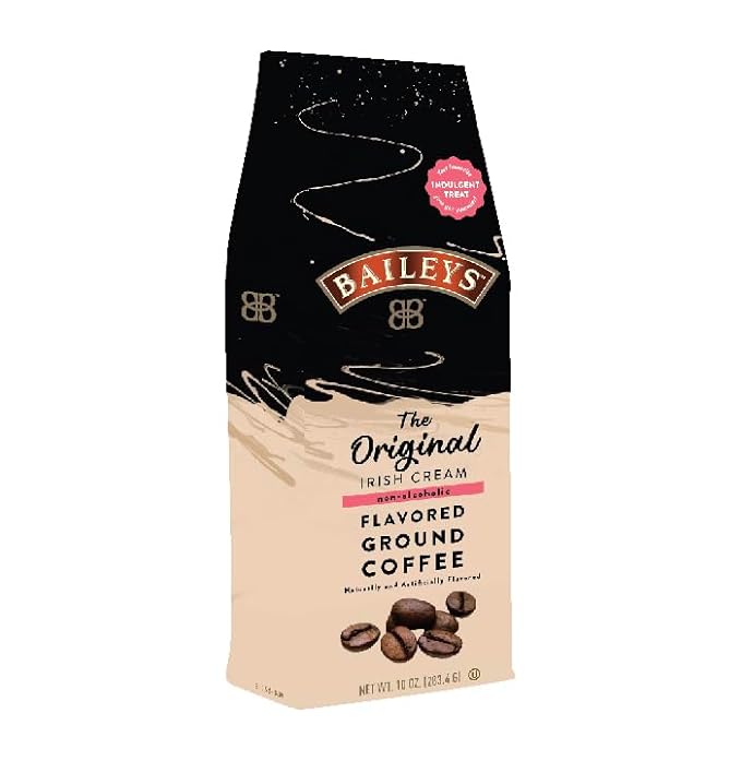 Irish Cream Flavored Ground Coffee 10oz Bags 2-pack (Original)