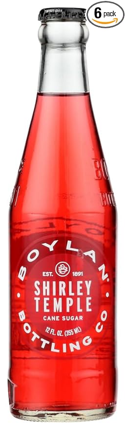 Boylan Soda Shirley Temple - 12 FO (Pack of 6)