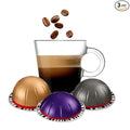 Coffee Capsules Assortment (30 Count Melozio+Altissio+Fortado (Decaffeinato))