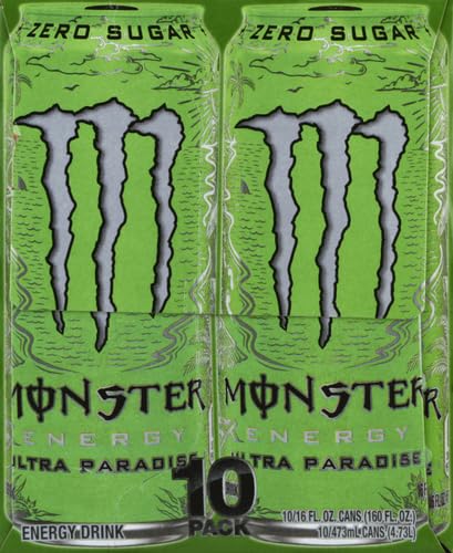 Monster Energy Drink Ultra Paradise 16 Fl Oz (Pack Of 10)