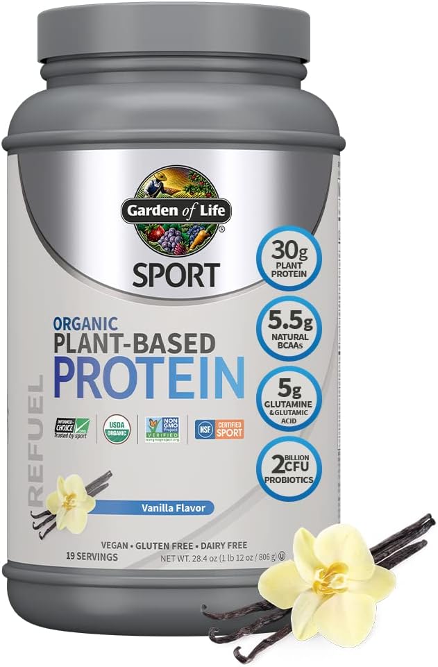 Garden of Life Grass Fed Collagen Peptides Powder Organic Vegan Sport Protein Powder