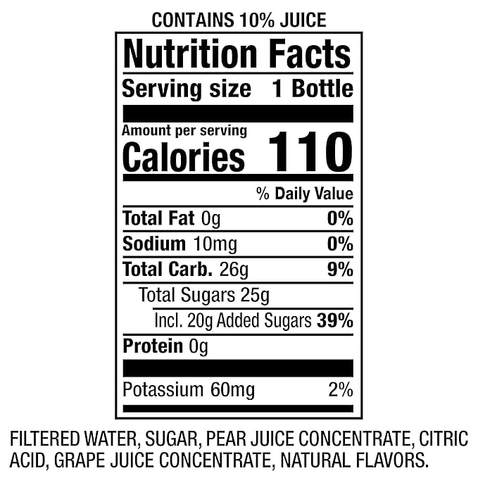 variety elements 5 Different Flavors Orange &amp Nectarine Cherry &amp Fig Black Tea Pear Peach White Tea Dragon Fruit Agav Tactus 16 fl oz recycled plastic bottle Pack of 17