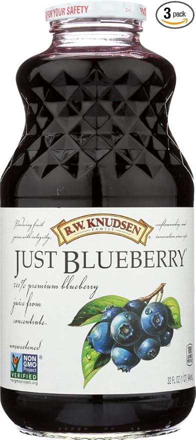 Knudsen Just Juice Blueberry 32 fl.oz(Pack of 3)