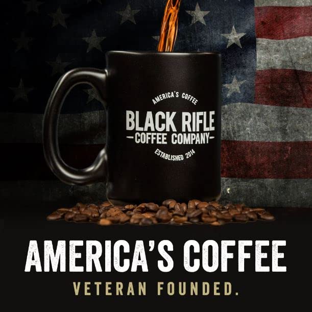Black Rifle Coffee Company Medium and Dark Roast Ground Coffee Variety 2 Pack 18 OZ Bags