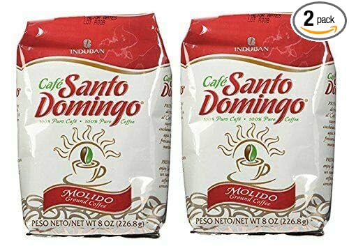 New ListingCafe Molido Santo Domingo Coffee 2 x 8 OZ 1 Pounds