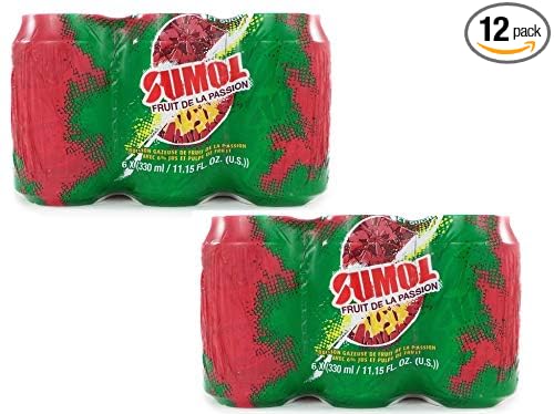 Sumol Passion Fruit Soda 11.15 Fl Oz 12 Pack