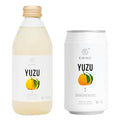 KIMINO YUZU Sparkling Juice + YUZU Sparkling Water (pack of 12 + pack of 12)