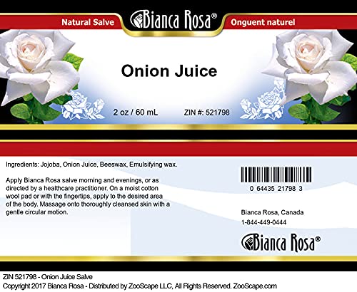 Bianca Rosa Onion Juice Salve (2 oz ZIN: 521798) - 2 Pack