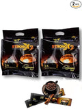 TRUNG NGUYEN — G7 Strong X2 3 in 1 Instant Coffee (2 Bags) —Roasted Ground Coffee Blend w/Non-dairy Creamer and Sugar — Strong and Bold — Instant Vietnamese Coffee(24Packets) - Nhi An