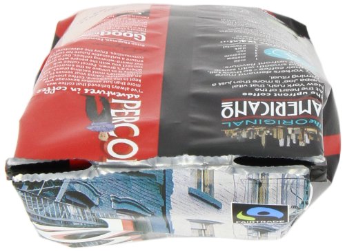 Percol Fairtrade &amp Organic Americano Ground Coffee 227g (Pack of 8)