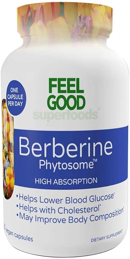 Berberine Phytosome 120 Vegan Capsules