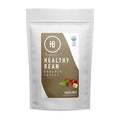 Healthy Bean Organic Ground Coffee Hazelnut Infused - Low Acid Coffee for Sensitive Stomachs - Medium Roast Blend USDA Organic Smooth and Creamy Roasted Hazelnuts Flavor 11oz