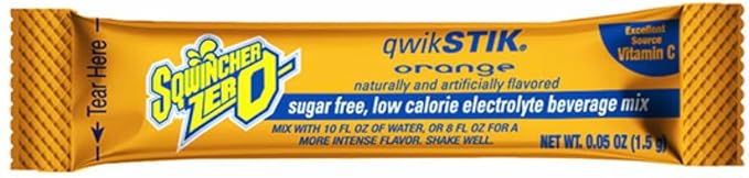 500-Pack Electrolyte Powder Packets ZERO Qwik Stik- Sugar-Free Drink Mix Assorted Flavors 500-Pack - Hydration Packets with Multi-Flavor