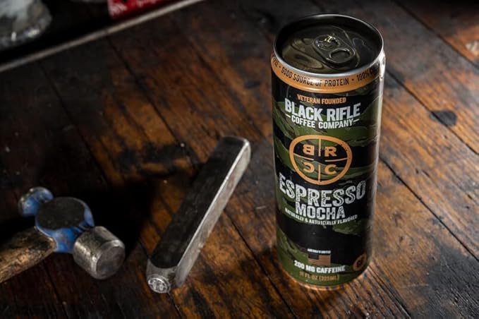 Black Rifle Coffee Company RTD (Espresso Mocha 11 Fl Oz (Pack of 12))