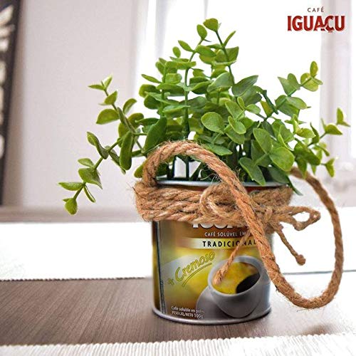 Cafe Iguacu Tradicional Instant Brazilian Coffee Can 200 grams (Pack of 3)